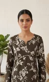 K 1141 By Naisha Printed Cotton Co Ord Set

